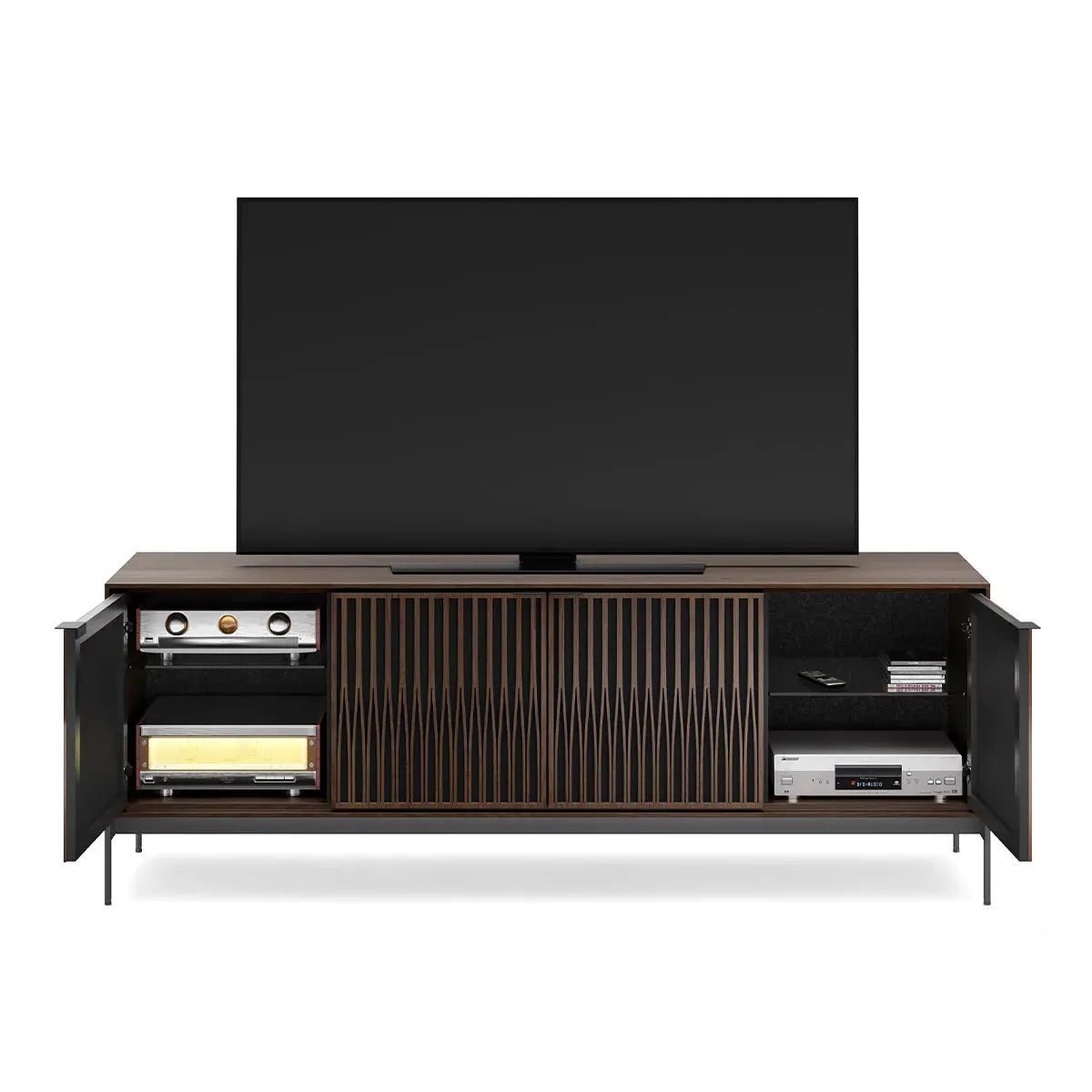 Elements 8709 Tune Media Cabinet with Console Base