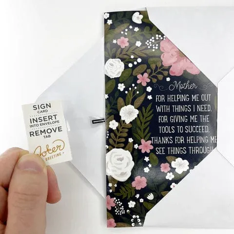 Endless Thank you Mum 👩‍🍼🔊 - Joker Greeting Prank Card (Glitter   Sound)