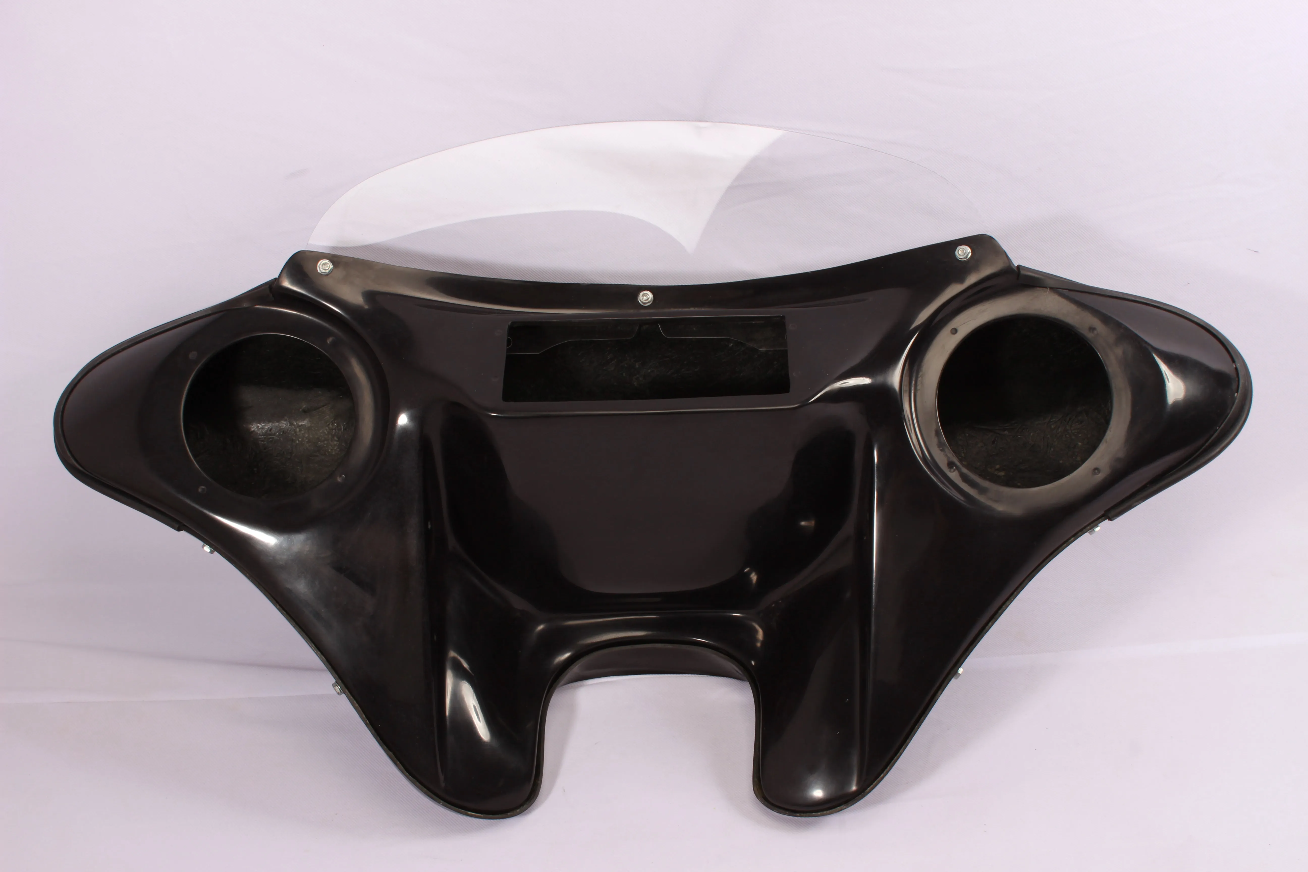 F10 Gc 6.5" Speaker Batwing Fairing Windshield For Dyna Wide Glide 2005- Earlier