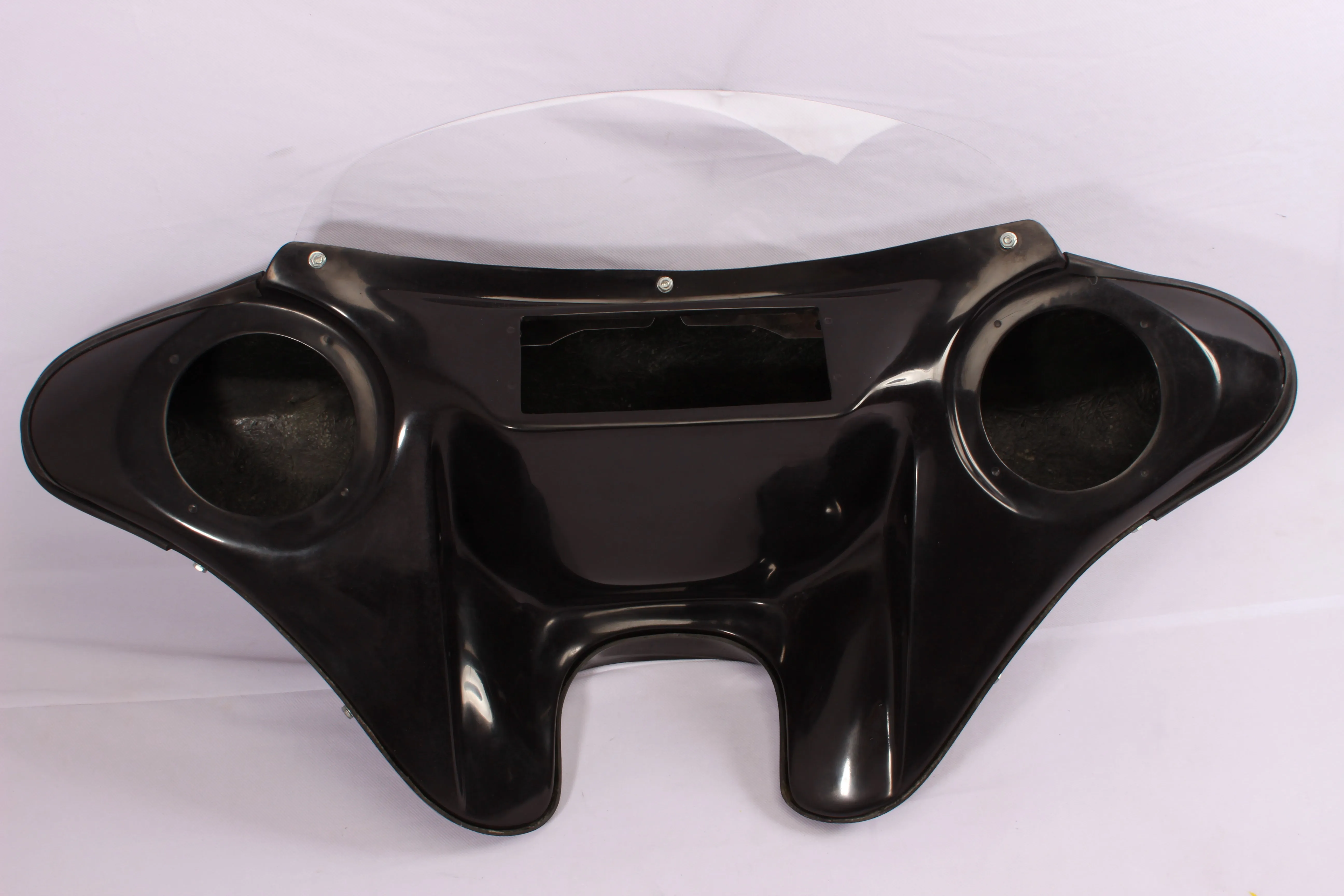 F10 Gc 6.5" Speaker Batwing Fairing Windshield For Dyna Wide Glide 2005- Earlier