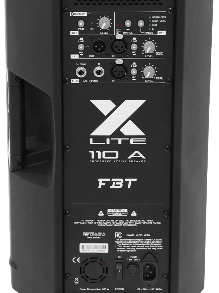 FBT X LITE 110A Processed Active Speaker