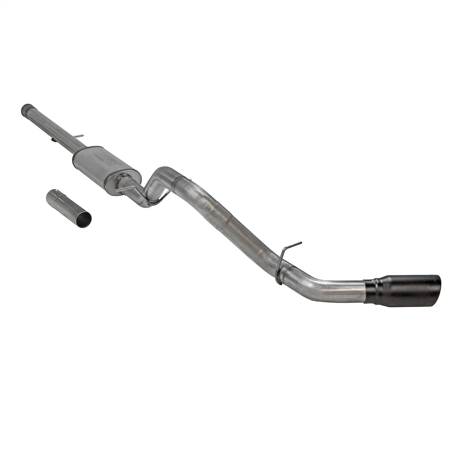 Flowmaster FlowFX Cat-Back Exhaust System - 3.5 in Diameter - Single Side Exit - 5 in Black Ceramic Tip - Stainless - GM Fullsize Truck 2011-18