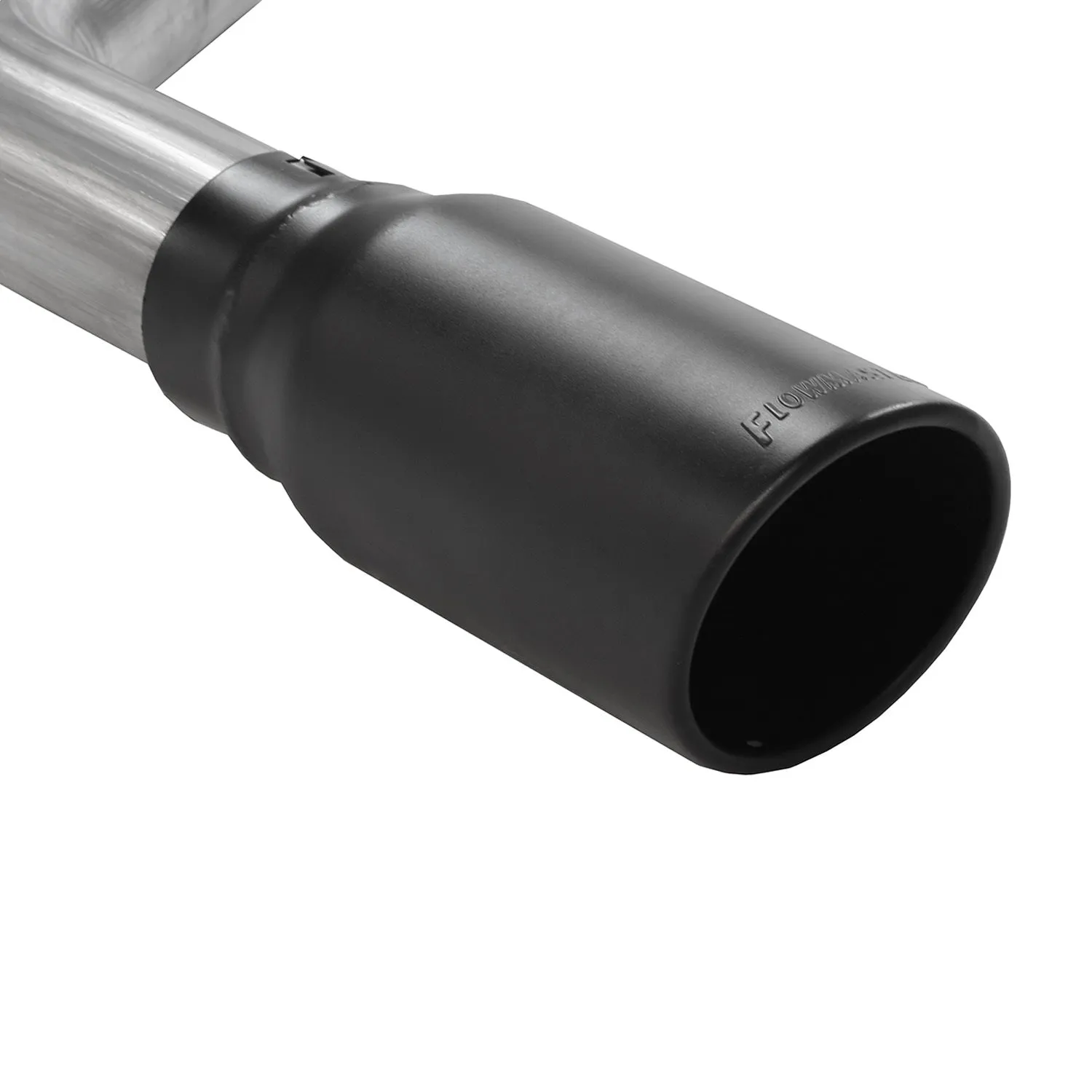 Flowmaster FlowFX Cat-Back Exhaust System - 3.5 in Diameter - Single Side Exit - 5 in Black Ceramic Tip - Stainless - GM Fullsize Truck 2011-18