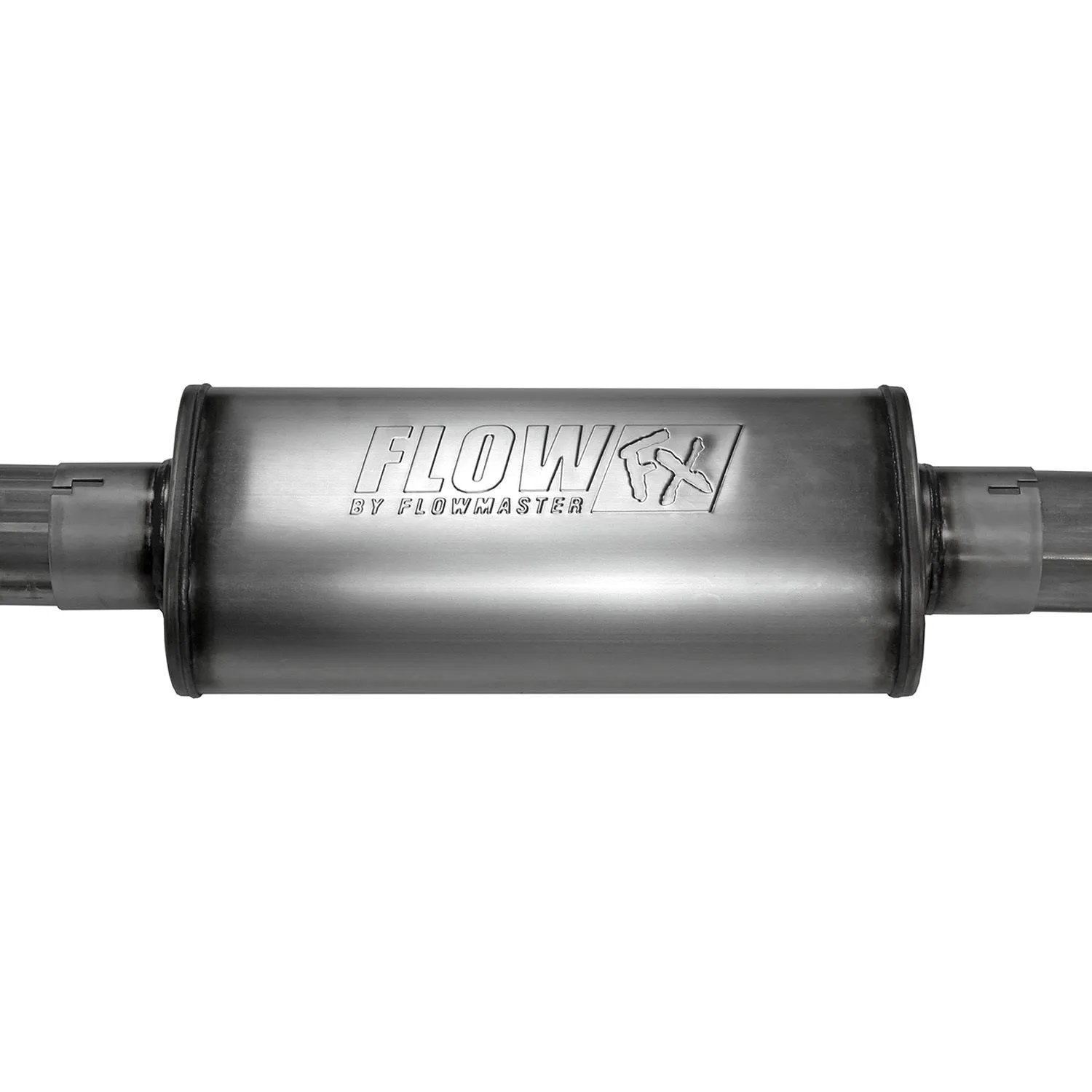 Flowmaster FlowFX Cat-Back Exhaust System - 3.5 in Diameter - Single Side Exit - 5 in Black Ceramic Tip - Stainless - GM Fullsize Truck 2011-18