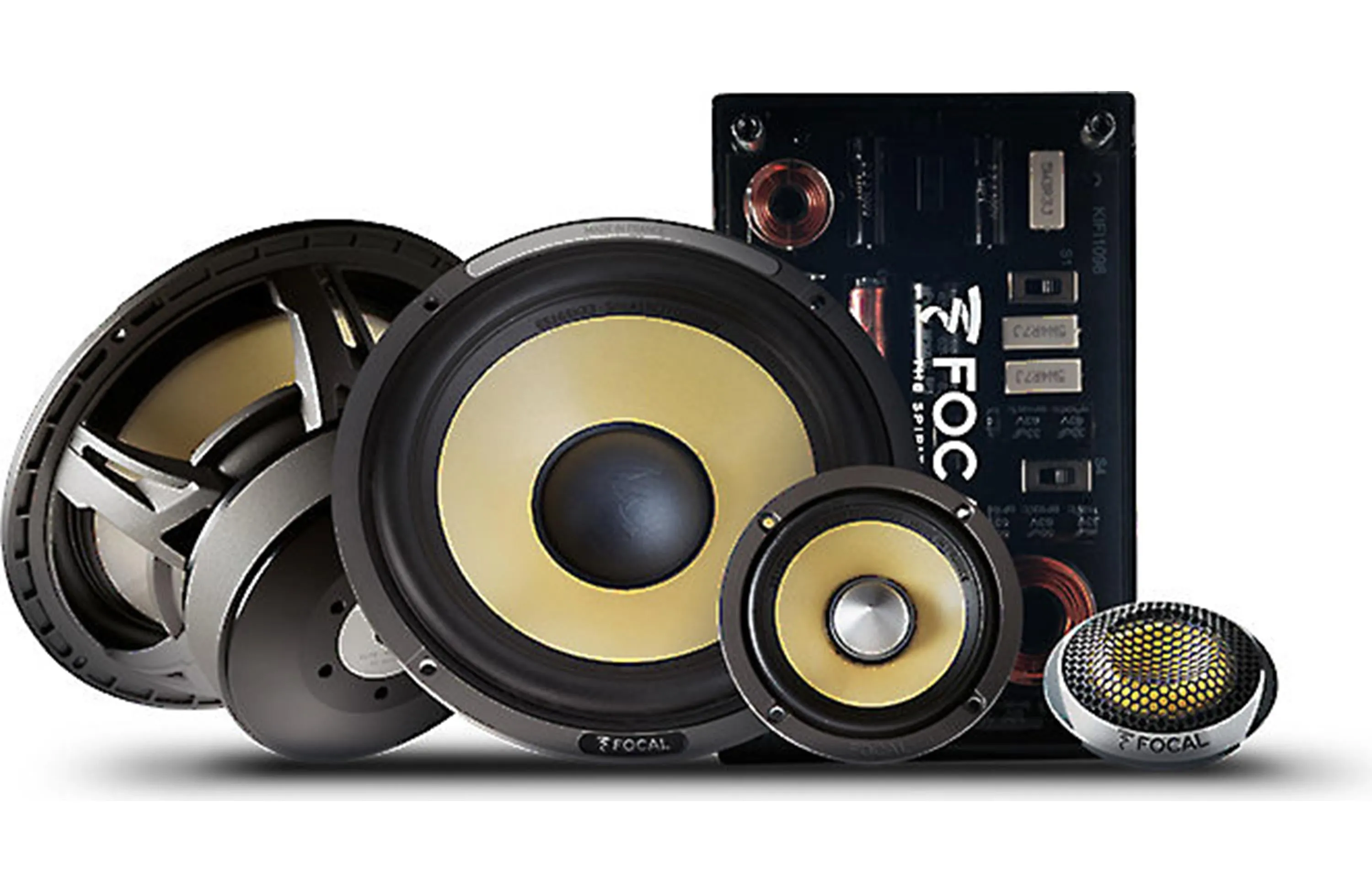 Focal ES 165 KX3 K2 Power 6.5" 3 Way Component Speaker (Pair)