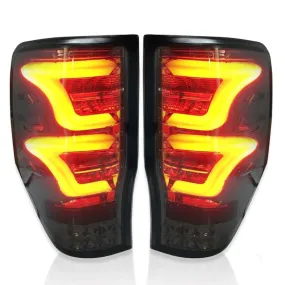 FORD RANGER & RAPTOR / LED REAR TAIL LIGHTS, TYPE - BLADE RUNNER ( FREE WORLDWIDE SHIPPING )