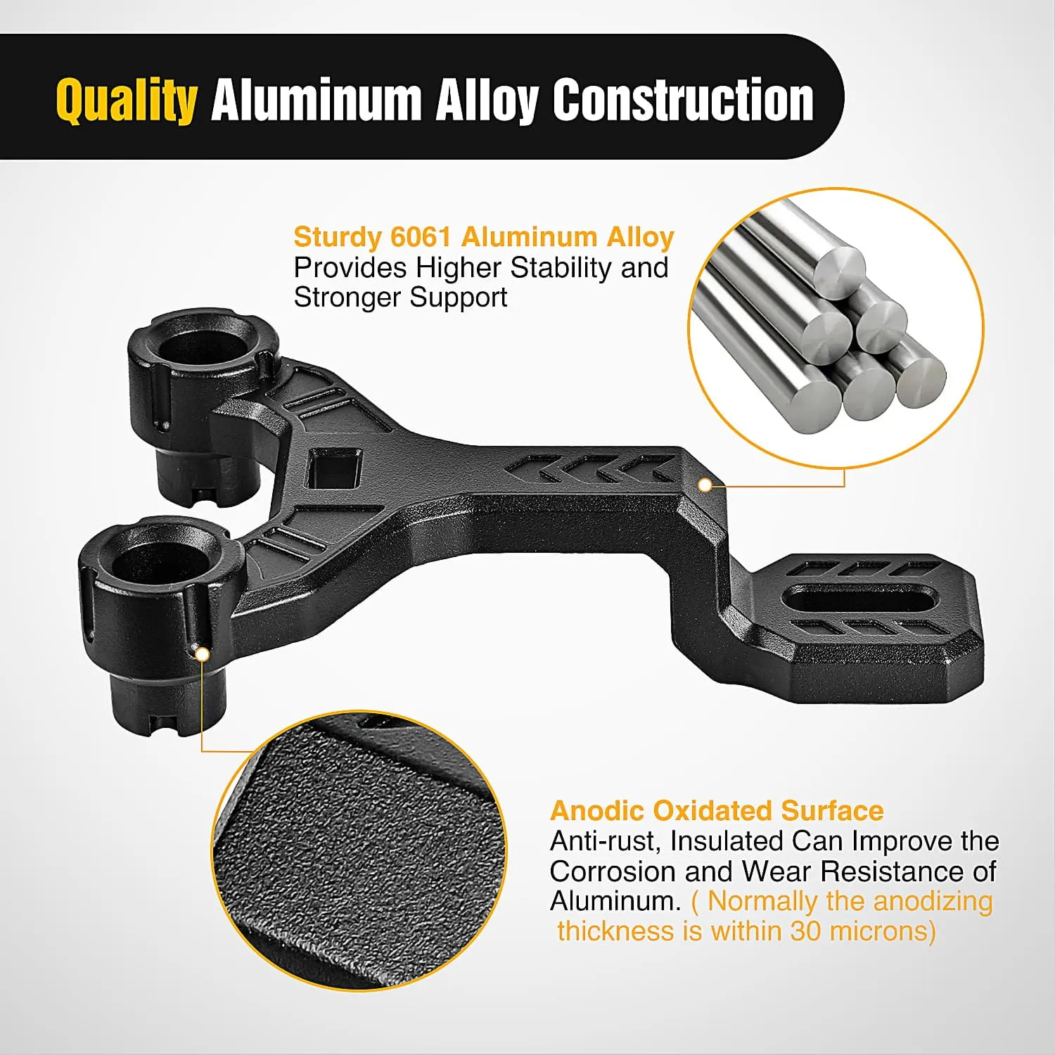 Front A-Pillar Dual Hood Mounts For 2018-2023 Jeep Wrangler JL/JLU 2020-2023 Gladiator JT