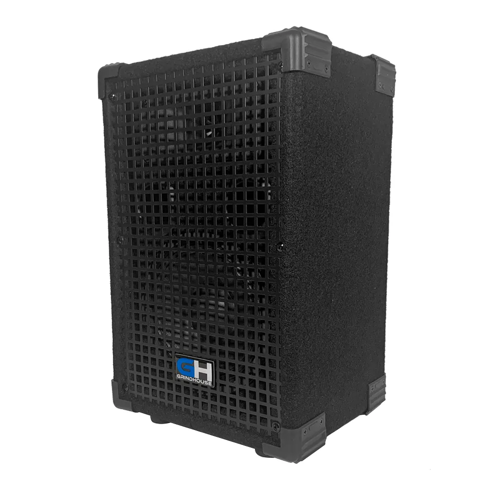 GH6L - Passive 6 Inch 2-Way PA/DJ Loudspeaker Cabinet - 400 Watt Full Range PA/DJ Band Live Sound Speaker