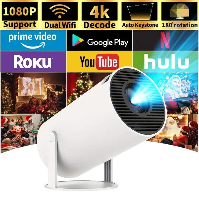 HY300 Pro Mini Portable Projector