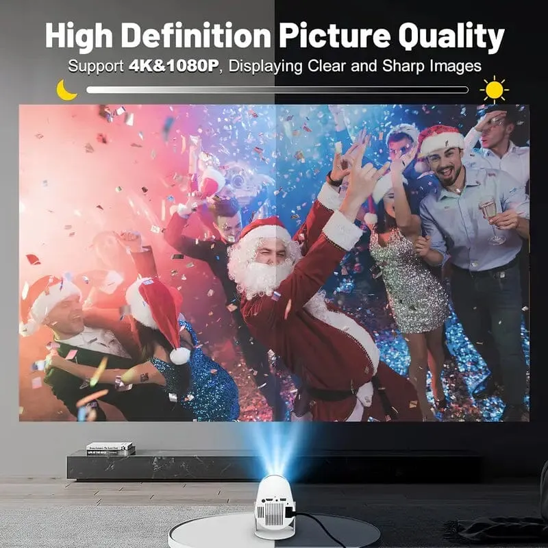 HY300 Pro Mini Portable Projector