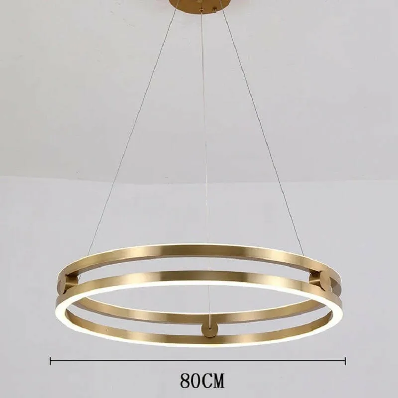 Ingvar - Modern Simple Rings Living room Chandelier