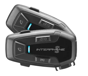 Interphone U-Com 7R Bluetooth Motorcycle Headset (Twin Pack)