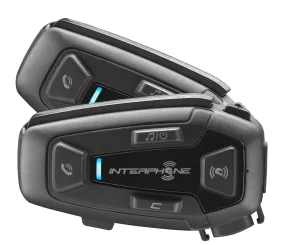 Interphone U-Com 8R Bluetooth Motorcycle Headset (Twin Pack)