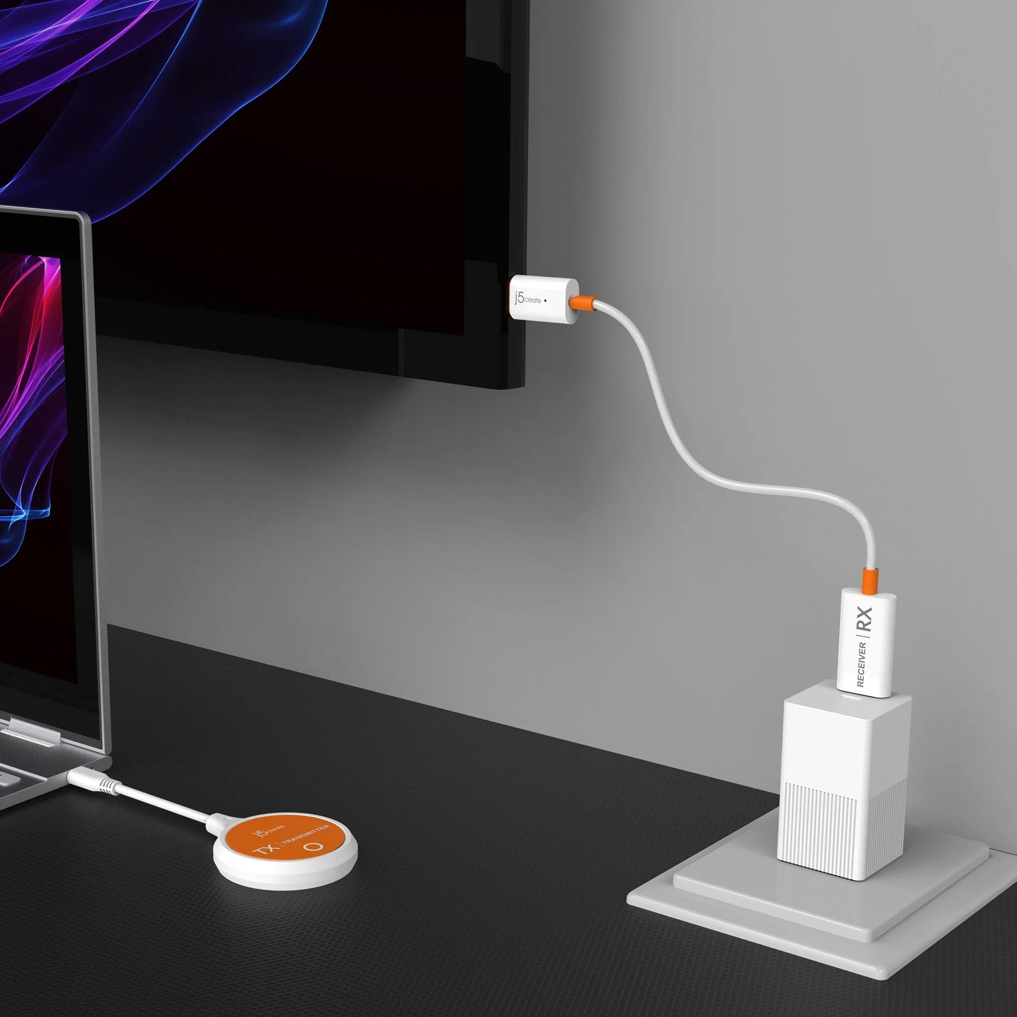 j5create ScreenCast USB-C® Wireless Display HDMI™ Extender