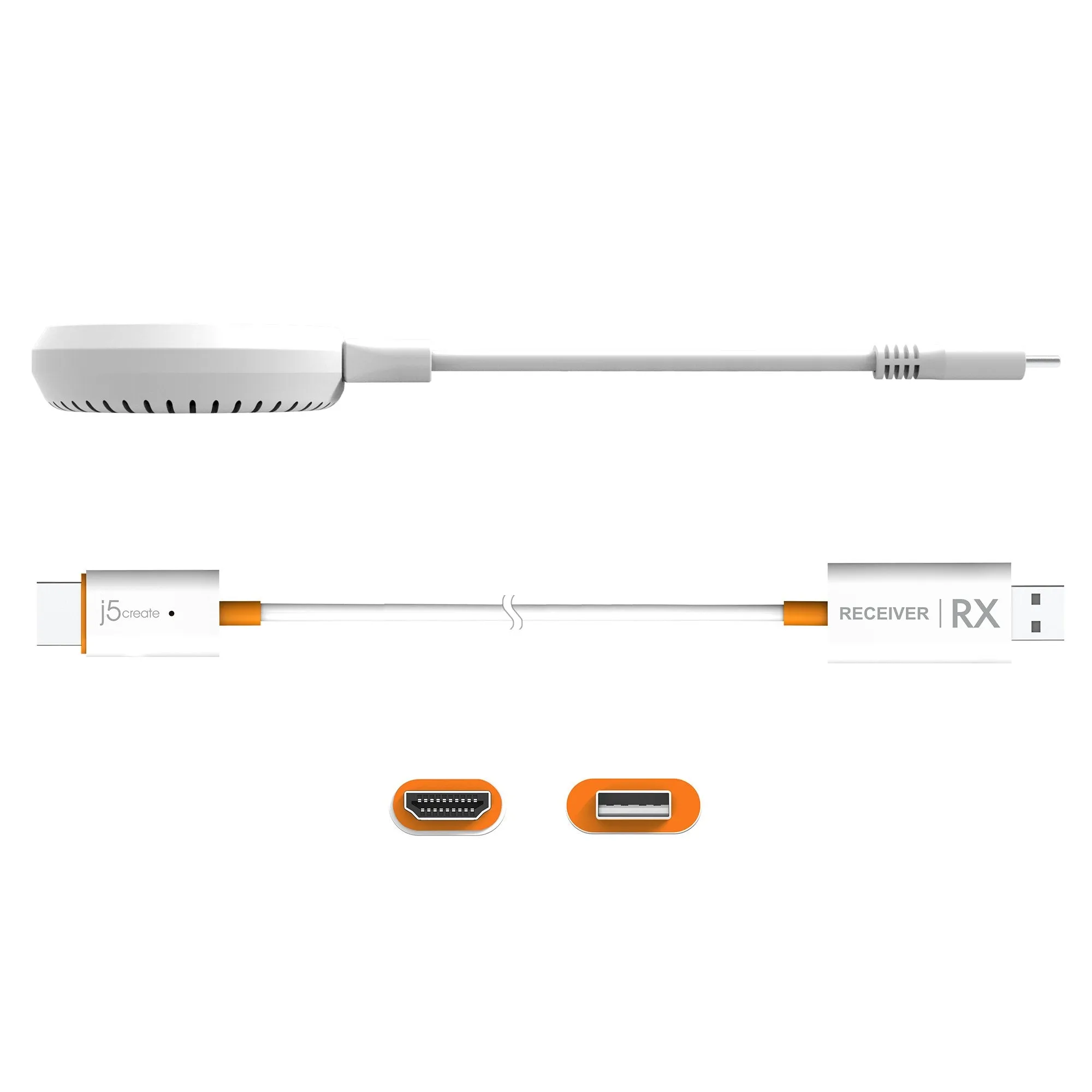 j5create ScreenCast USB-C® Wireless Display HDMI™ Extender