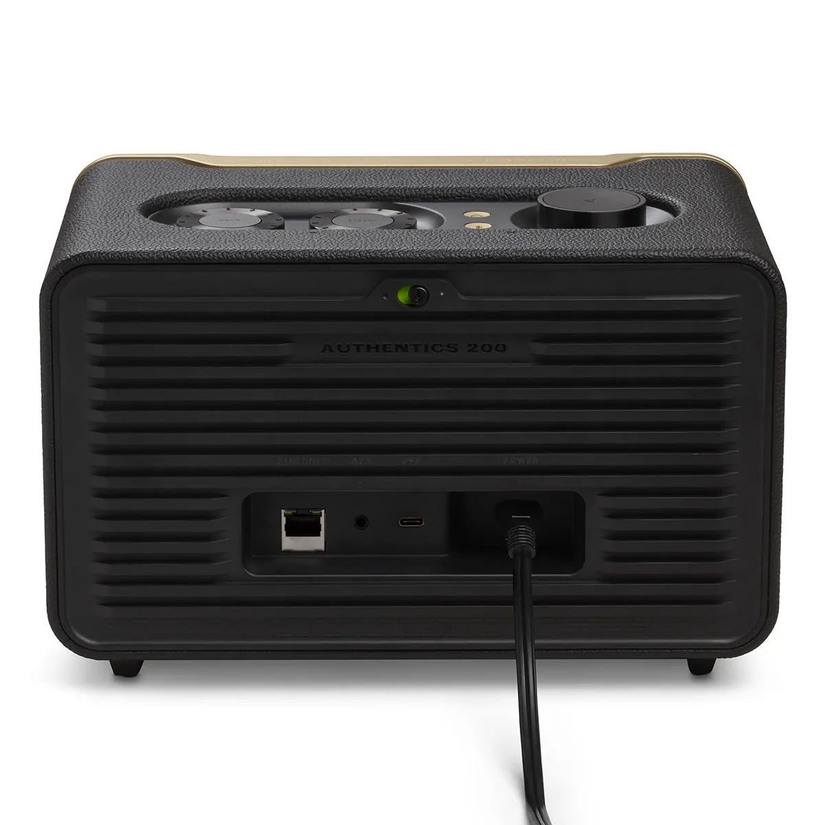 JBL Authentics 200 Wireless Bluetooth Speaker (Black/Gold)