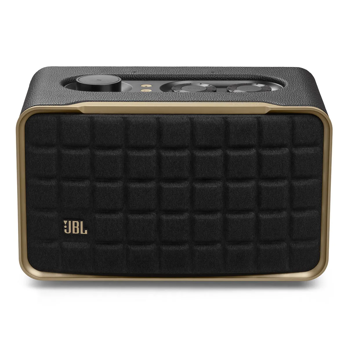 JBL Authentics 200 Wireless Bluetooth Speaker (Black/Gold)