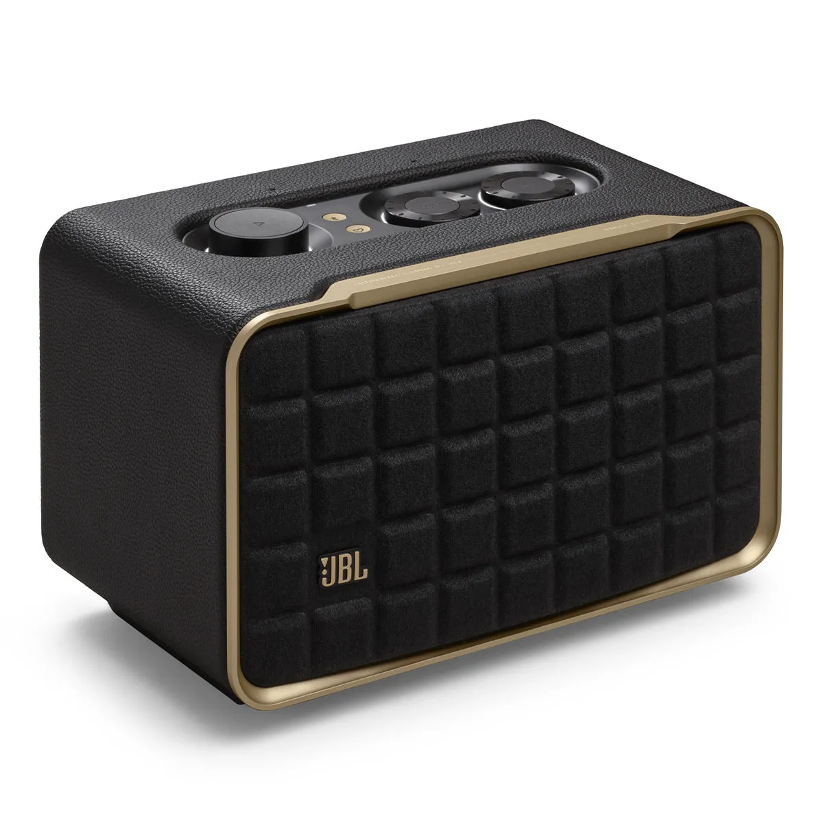 JBL Authentics 200 Wireless Bluetooth Speaker (Black/Gold)