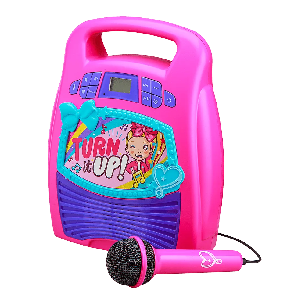 JoJo Siwa Bluetooth Karaoke Machine for Kids