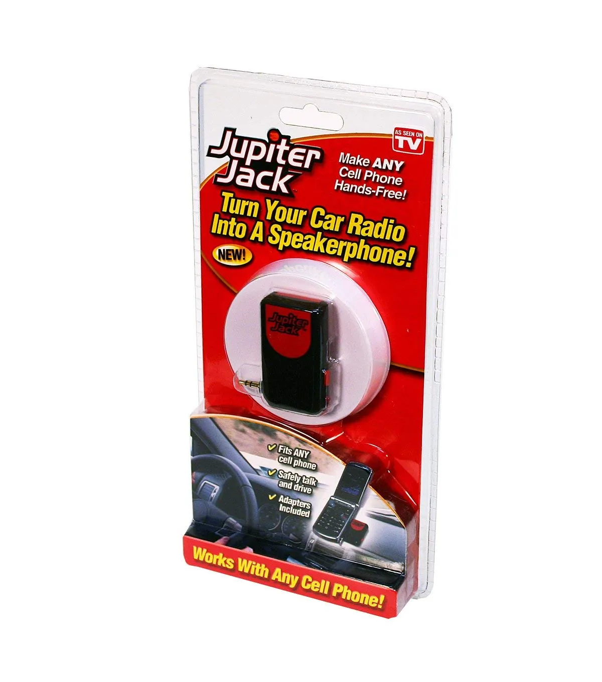 Jupiter Jack Cell Phone Car Speakerphone Converter