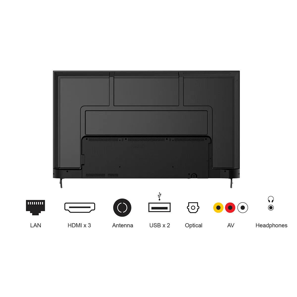 JVC 65 inch Edgeless 4K Android 11 Smart TV UHD  AV-H657115A11