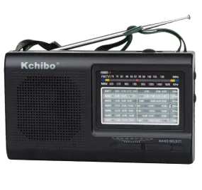 Kchibo World Receiver - 09 Band FM Radio (TV1) /MW/SW1-7 KK-2005