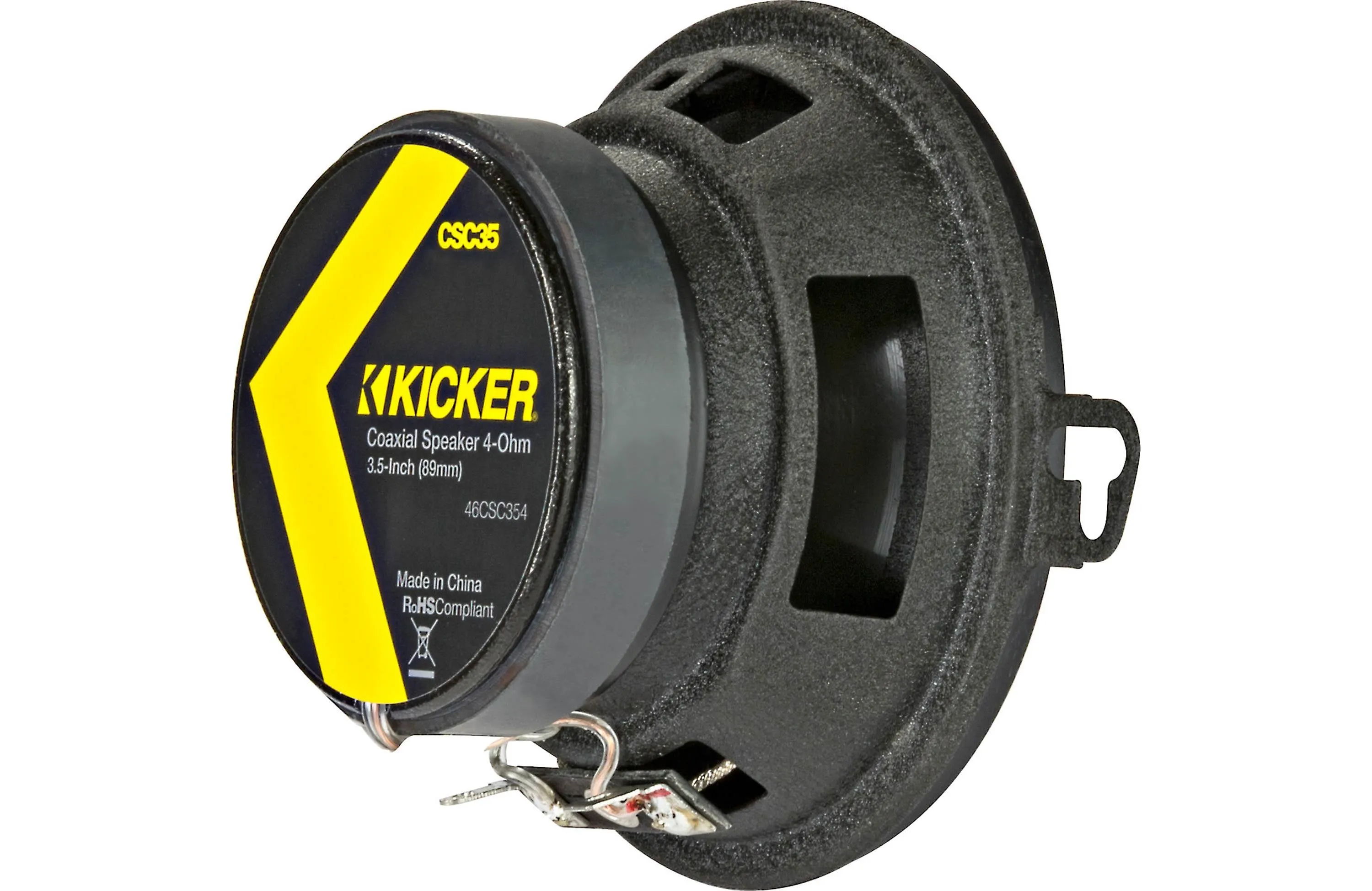 Kicker 46CSC354 CS Series 3-1/2" 2-Way Car Speakers (Pair)