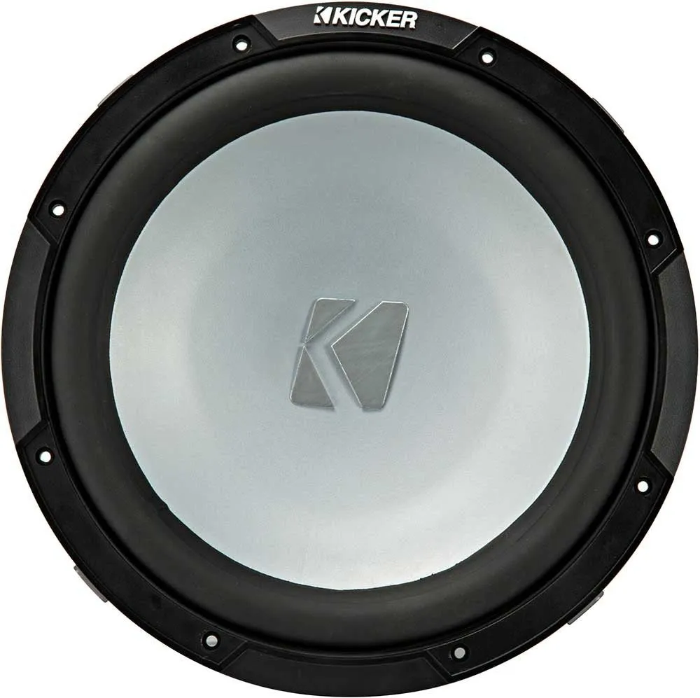 Kicker KM12 12" (30cm) Weather-Proof Subwoofer for Enclosures, 2-Ohm