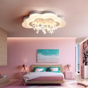 Kids Stars Clouds Ceiling Light | Kids Room Decor Lights