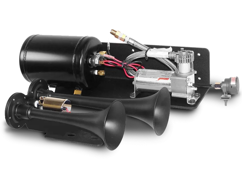 Kleinn Automotive 120 PSI Dual Air Horn for 07-18 Jeep Wrangler JK & JK Unlimited