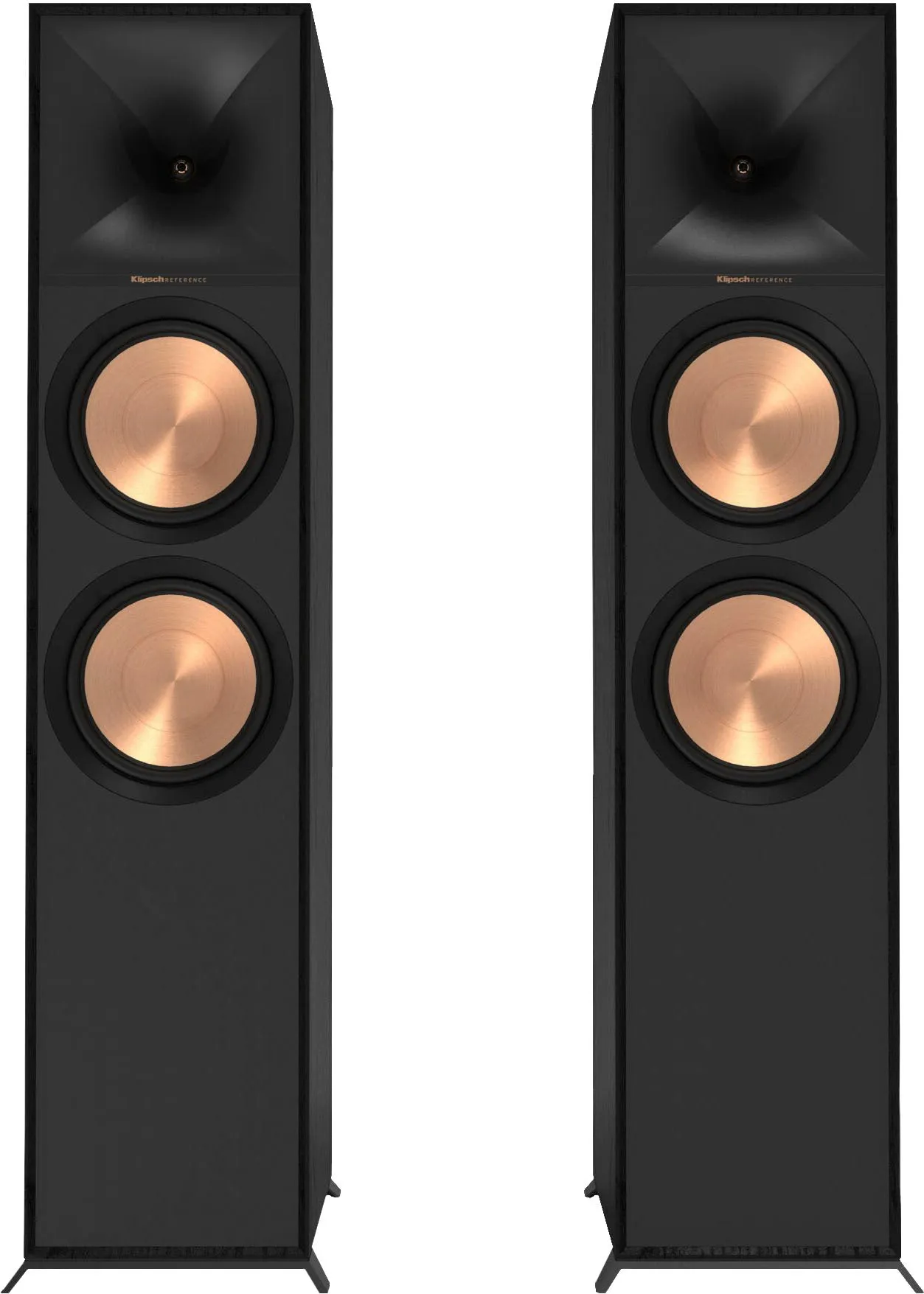 Klipsch - Reference 800 Series Dual 8" 600-Watt Passive 2-Way Floor Standing Speaker (Each) - black