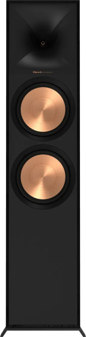 Klipsch - Reference 800 Series Dual 8" 600-Watt Passive 2-Way Floor Standing Speaker (Each) - black