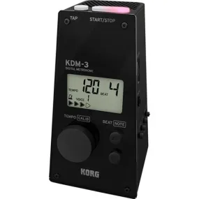 Korg KDM3BK Digital Metronome (Black)