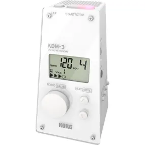 Korg KDM3WH Digital Metronome (White)
