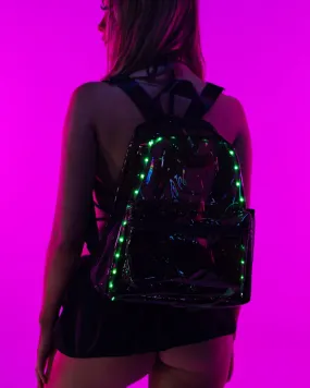 LED Clear Backpack