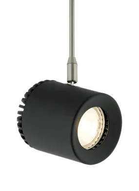 LED Head from the Burk Collection in Black Finish by Visual Comfort Modern