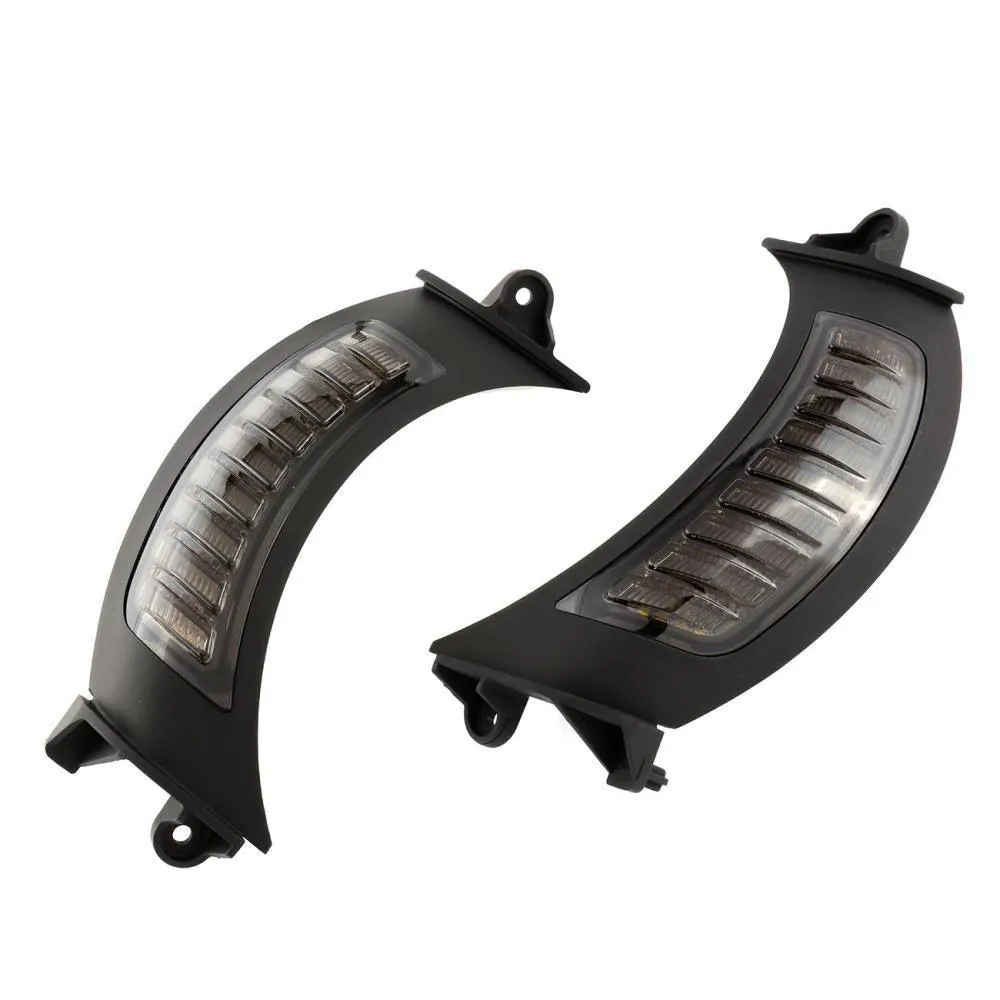 LED Vent Turn Signal Lights Driving Front Side Lights with DRL for Harley Road Glide MS-SG15 Motorcycles 2015-2020