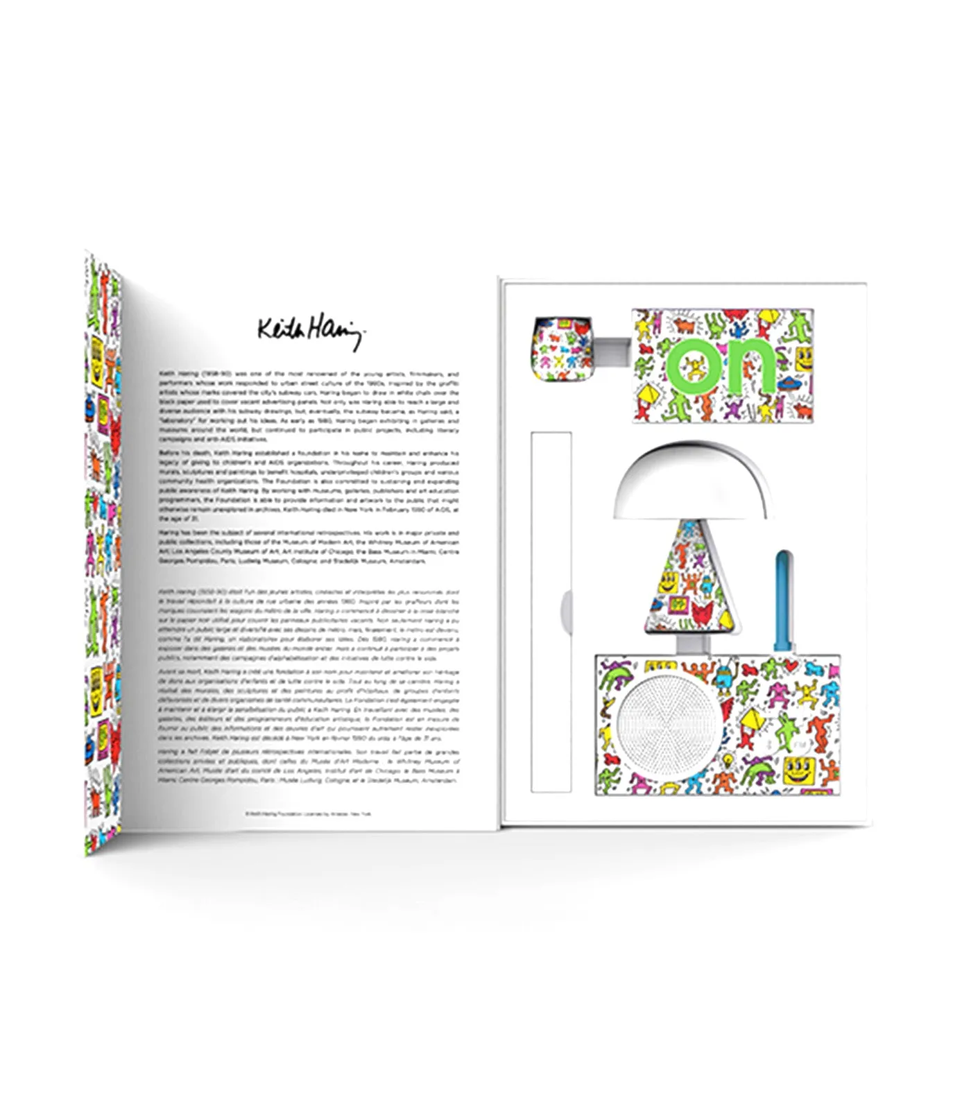 Lexon x Keith Haring Gift Set Happy