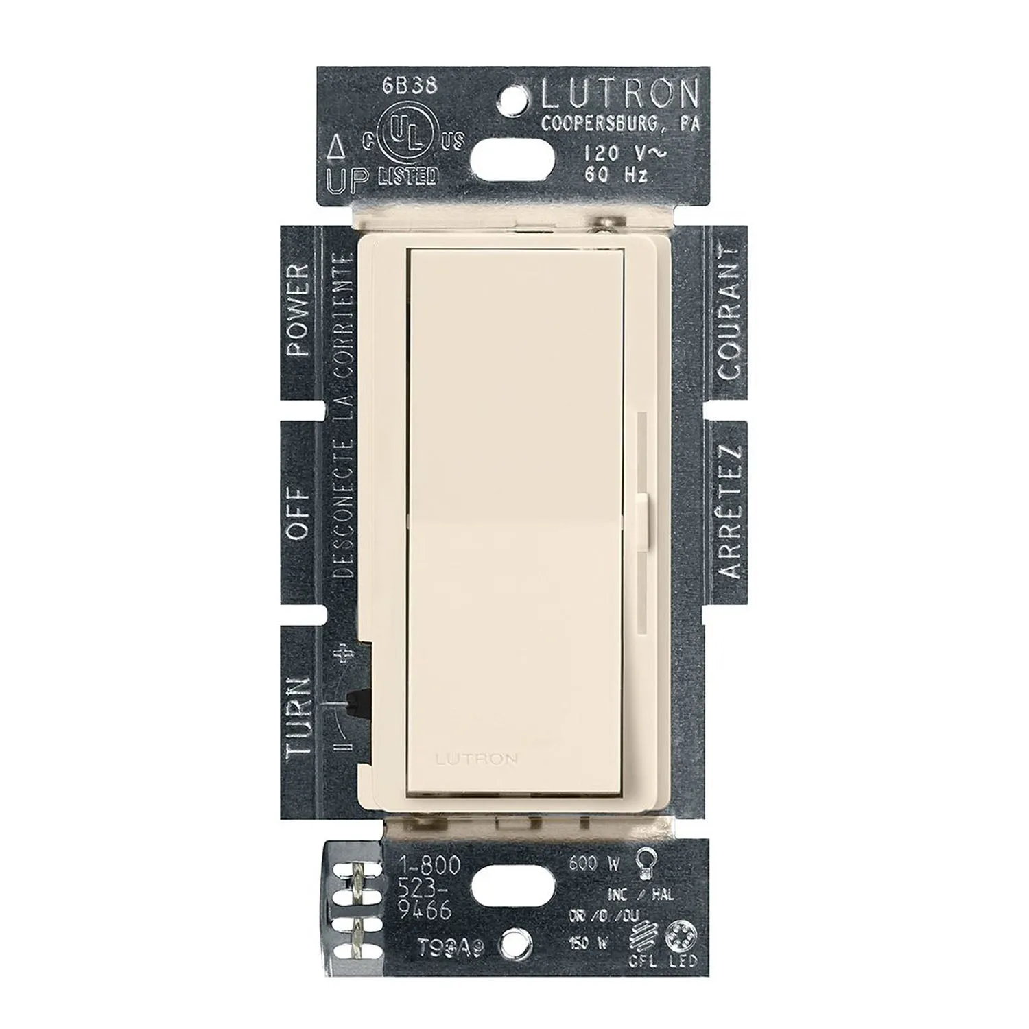 Lutron DVCL-153P Diva LED  Dimmer Switch, 150-Watt