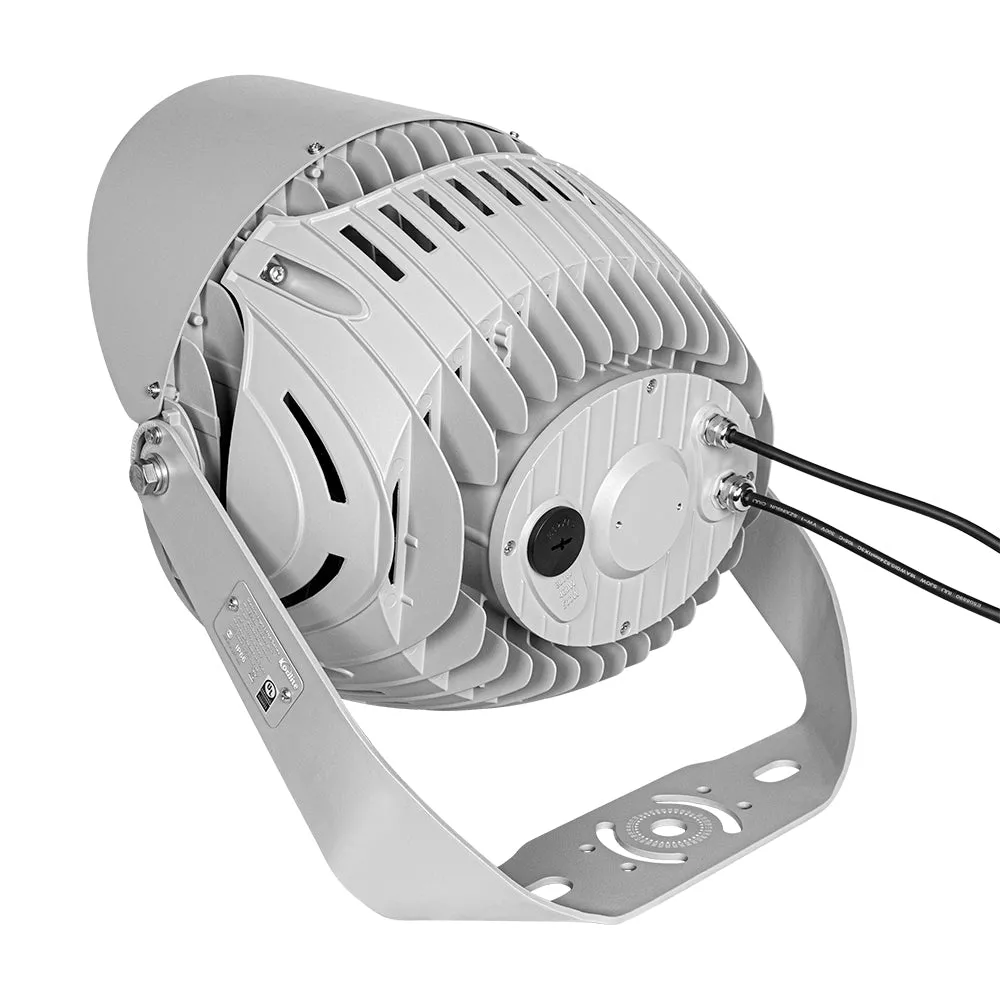 LYRA LED Stadium Light -  500W/400W/300W Selectable - Up to 75,000lm - 5000K - 200-480V  - 4H4V - 1500W Equal - 10 Year Warranty
