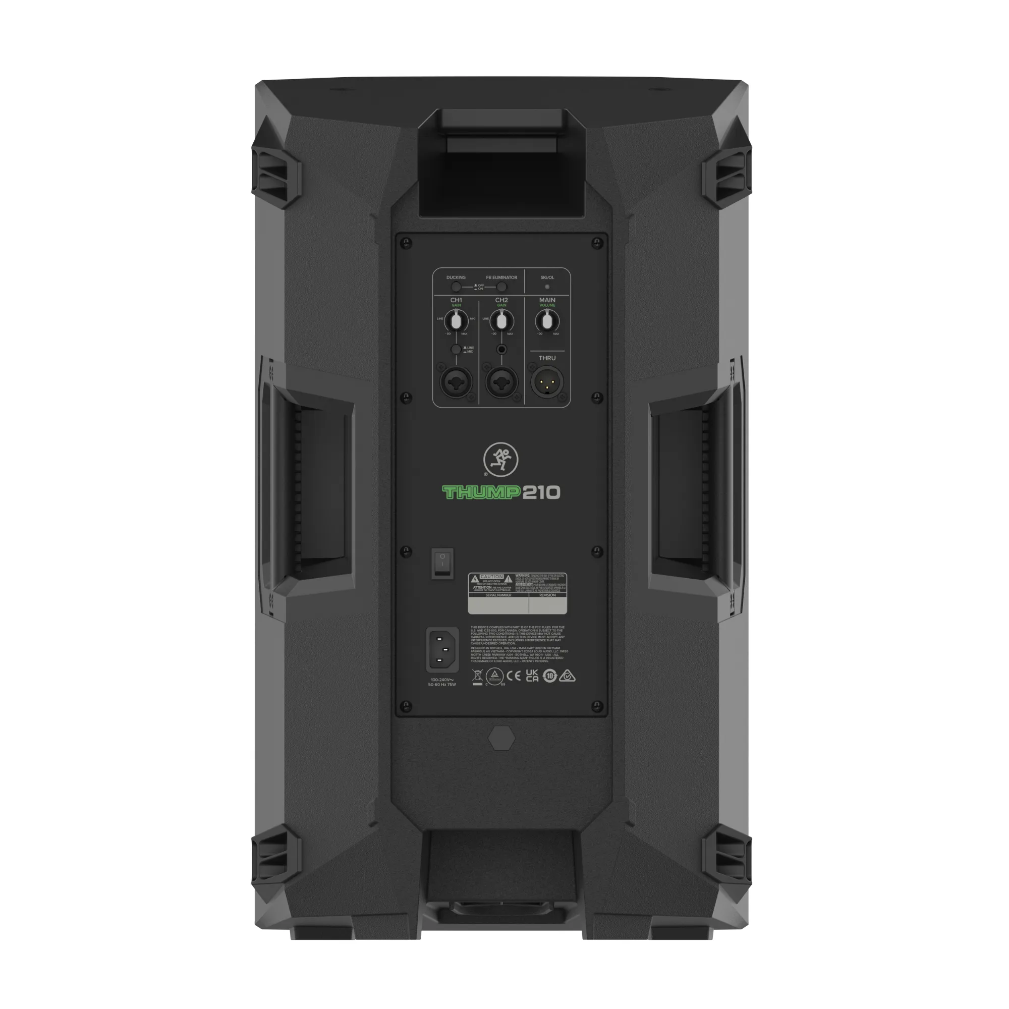 Mackie Thump210 10" 1400-Watt Compact Powered Loudspeaker