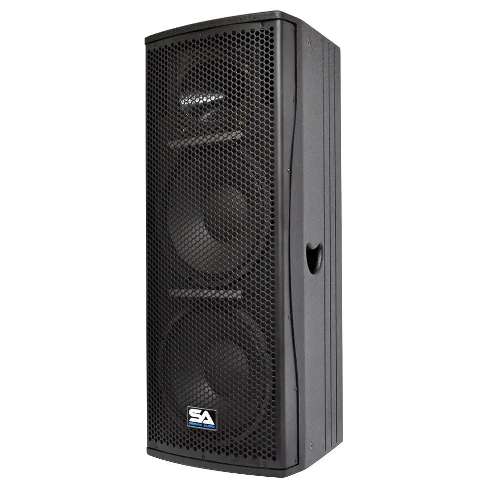 Magma-212-PW - Premium Active Dual 12" 2-Way Bi-Amp Loudspeaker Cabinet