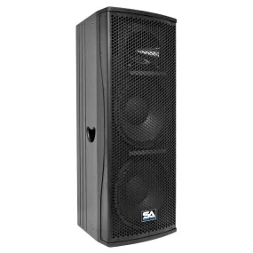 Magma-212-PW - Premium Active Dual 12" 2-Way Bi-Amp Loudspeaker Cabinet