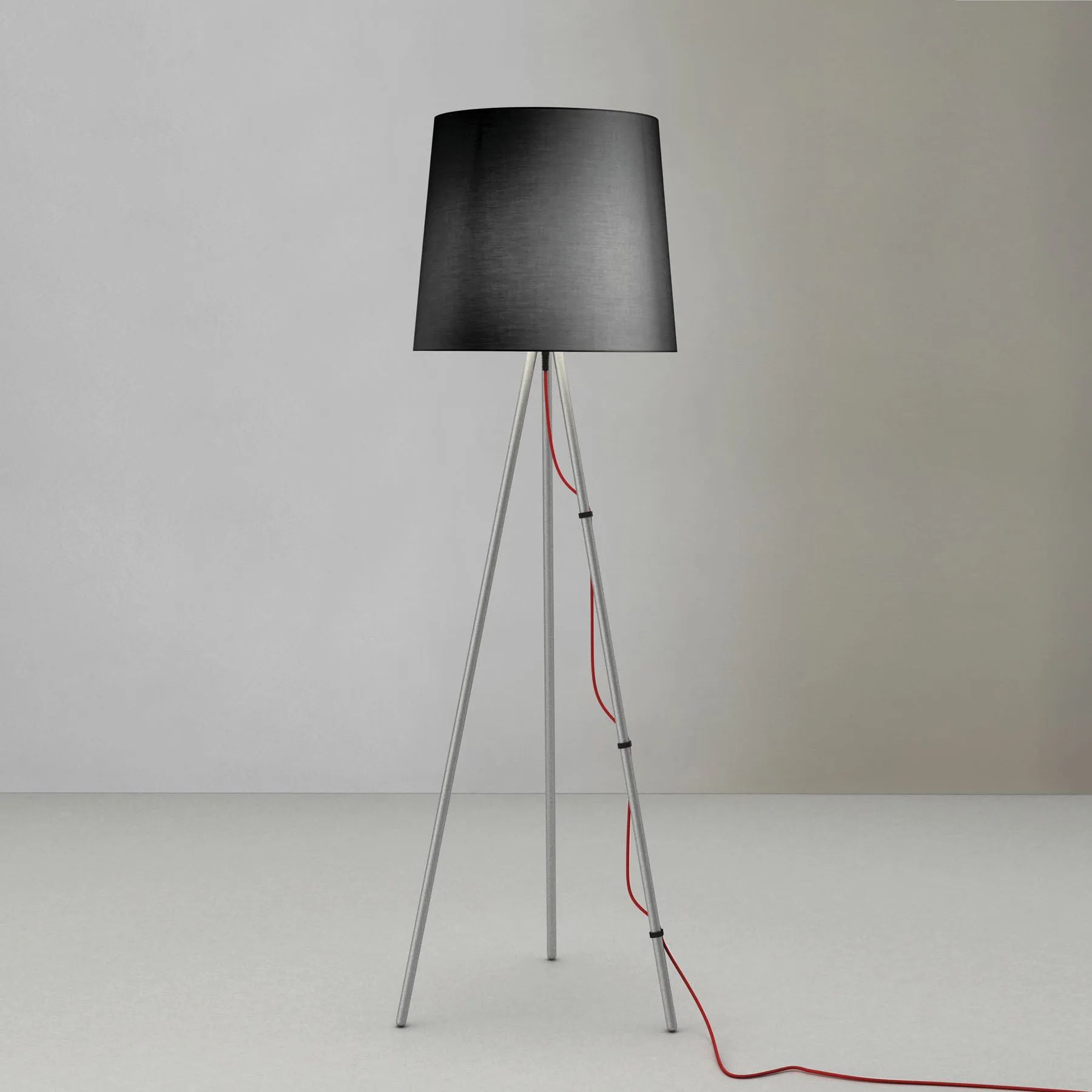 martinelli eva aluminum floor lamp