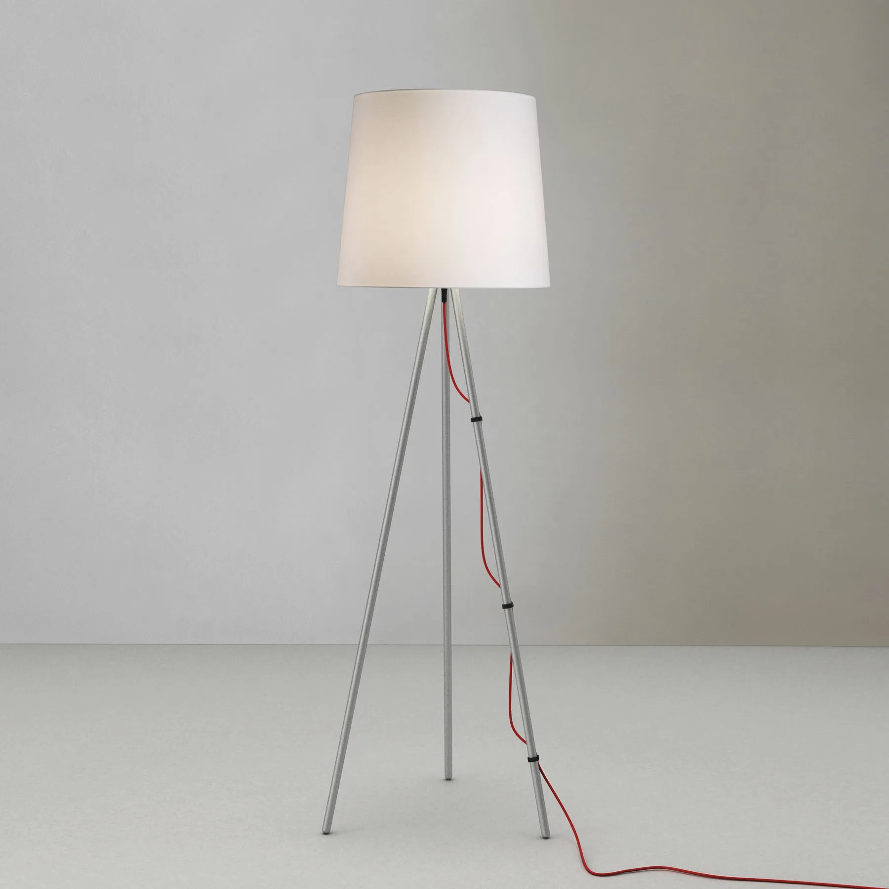 martinelli eva aluminum floor lamp