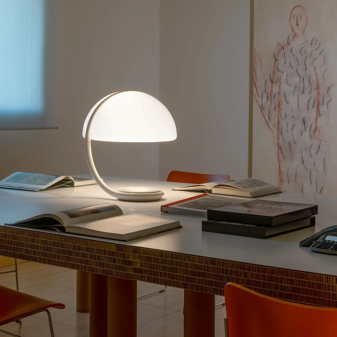 martinelli serpente t luxury table lamp