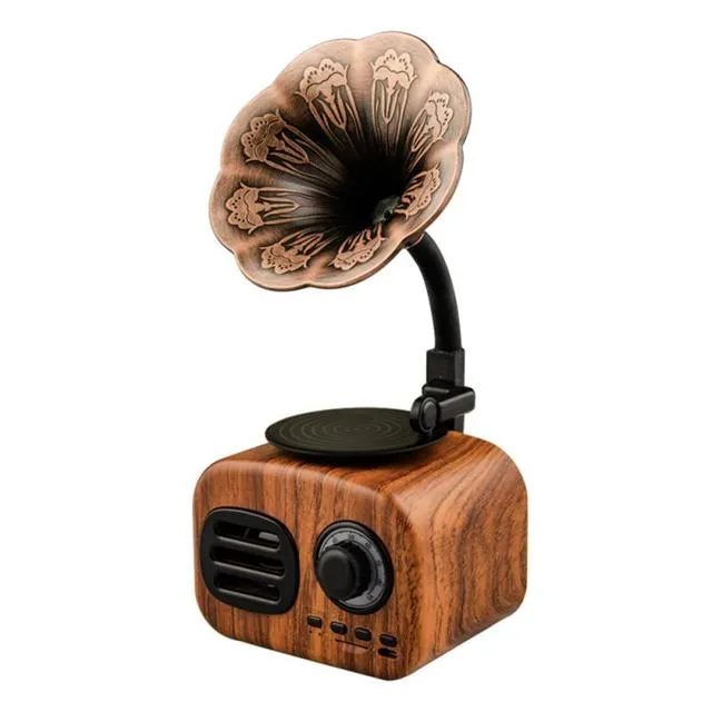Mini Vintage Bluetooth Speaker