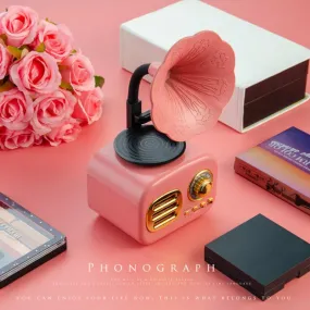 Mini Vintage Bluetooth Speaker