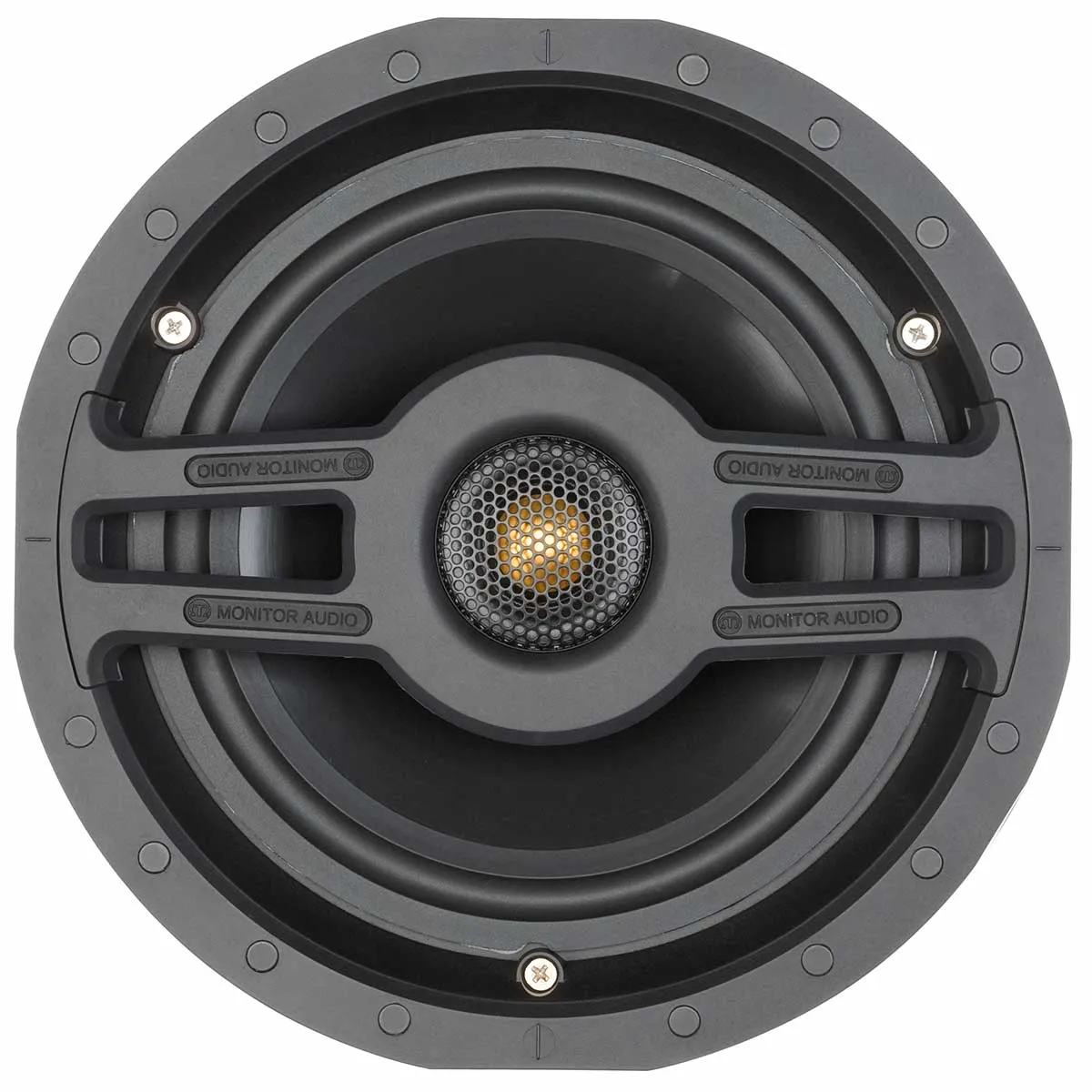 Monitor Audio Slim 180 In-Ceiling & In-Wall Speaker - Round Grille