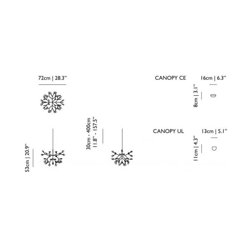 Moooi Heracleum II Small LED suspension lamp